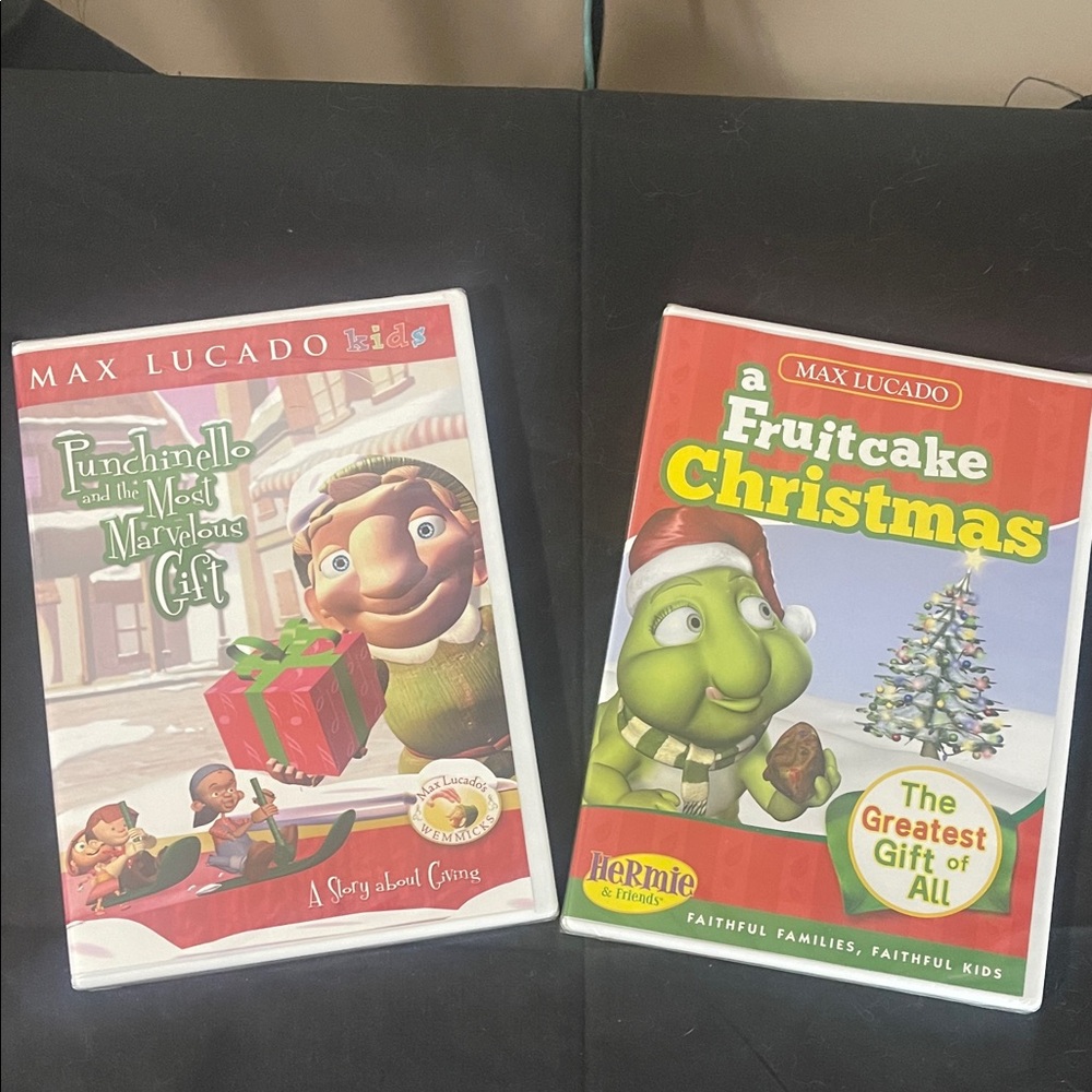 2- Max Lucado Kids Christmas DVD Sealed
